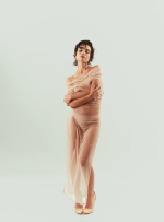Nude dress (Vestido nude transparente) - Imagen 2