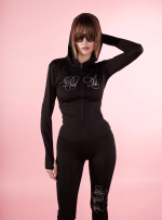 Diva Black hoodie